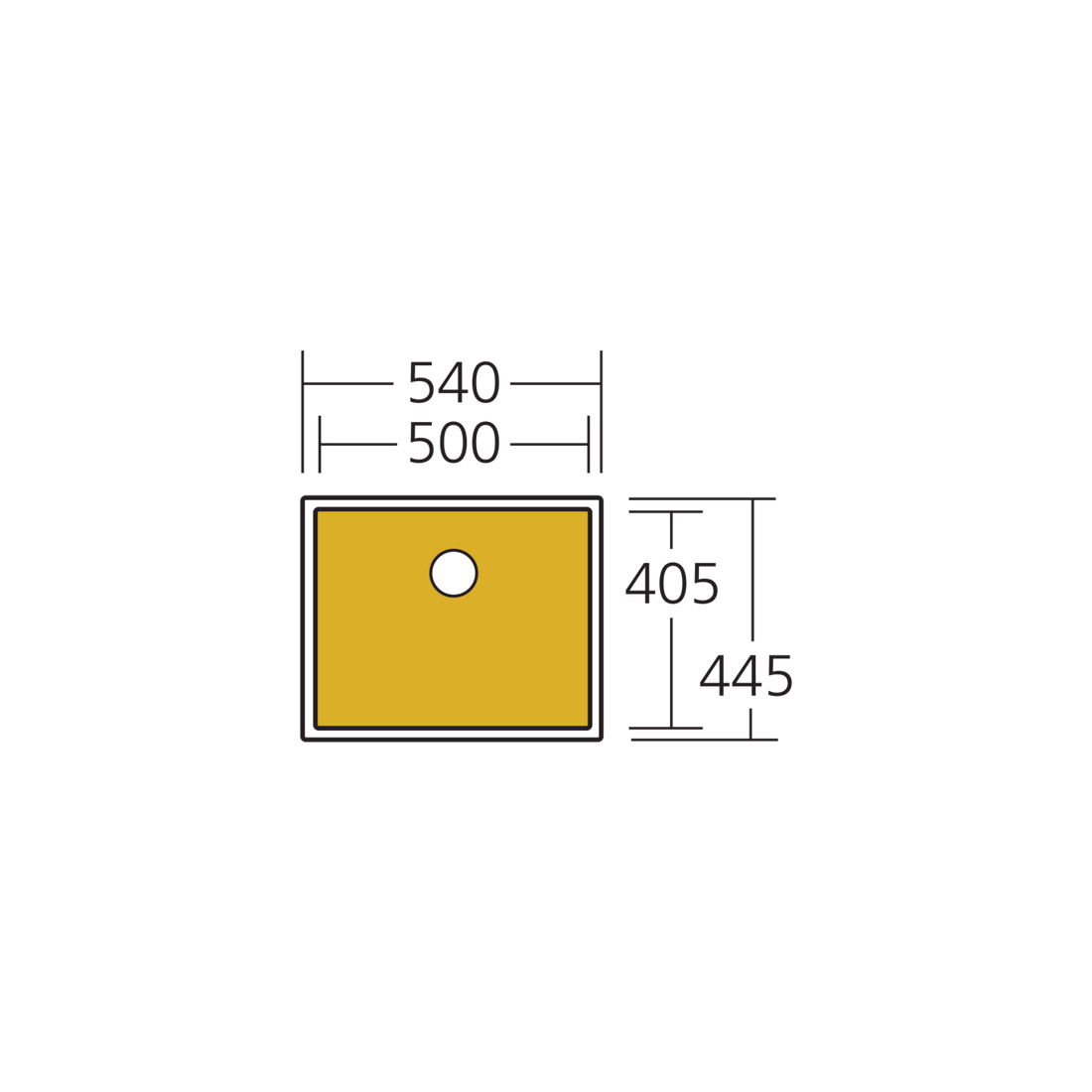 Oliveri Spectra Single Bowl Sink Copper SB50CU