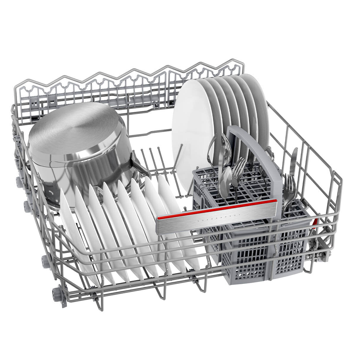 Bosch 60cm Series 8 Semi Integrated Tall Tub Dishwasher SBI8EDS01A