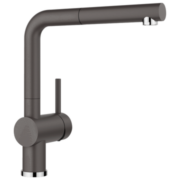 Blanco LINUS-S Mixer with Pull Out Tap Rock Grey LINUSSG