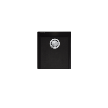 Oliveri Santorini Standard Bowl Undermount Sink Black ST-BL1530UOF