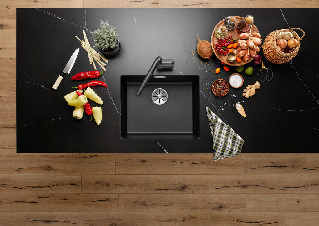 Blanco Subline Single Bowl Undermount Sink Black SUBLINE500UBK5