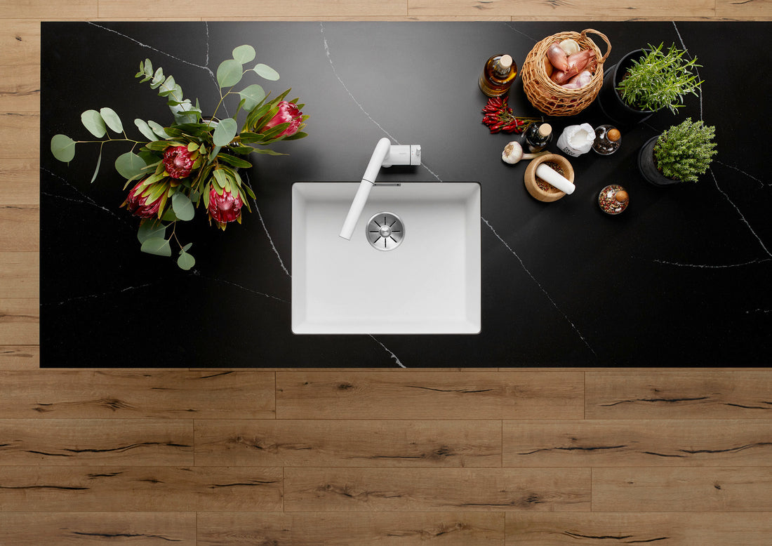 Blanco Subline Single Bowl Undermount Sink White SUBLINE500UWK5