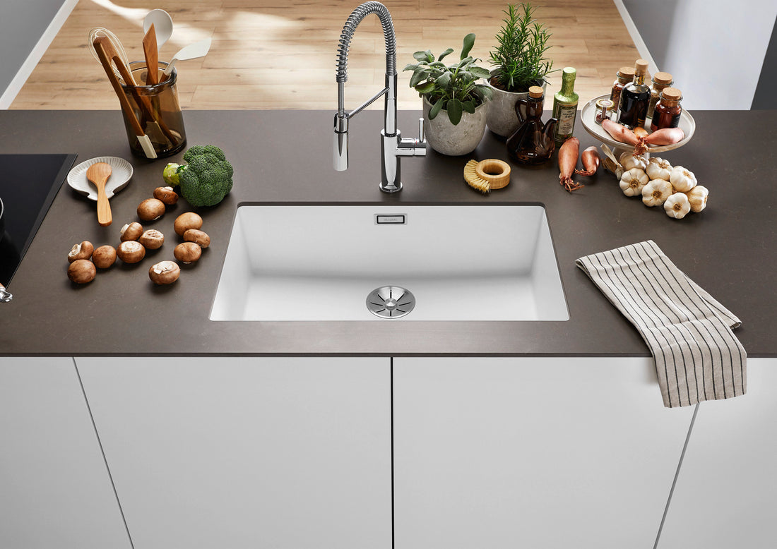 Blanco Subline Single Bowl Undermount Sink White SUBLINE700UWK5