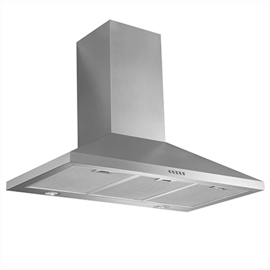 Schweigen 90cm Wallmount Canopy Rangehood Stainless Steel TRI-900