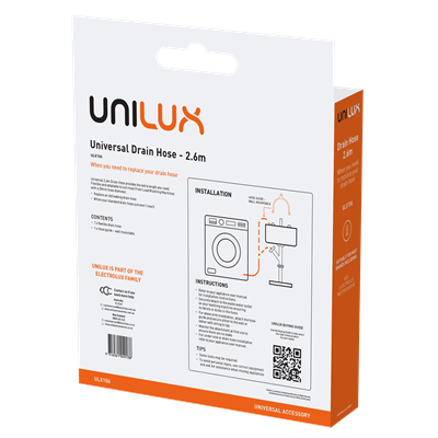 Unilux Universal 2.6m Drain Hose ULX106