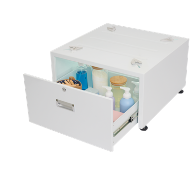 Unilux Laundry Pedestal With Locking Drawer ULX110