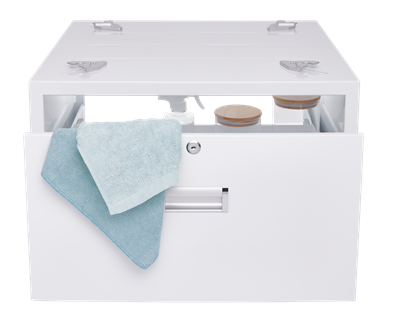Unilux Laundry Pedestal With Locking Drawer ULX110