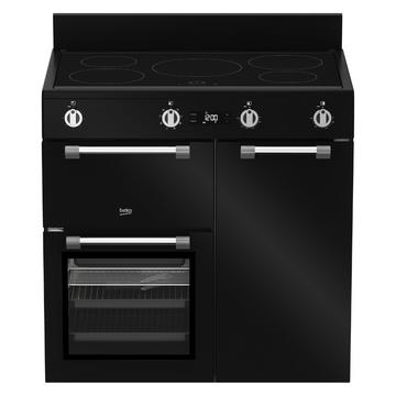 Beko 90cm Multifunction Induction Freestanding Oven/Stove BRC916IMB