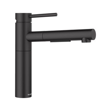 Blanco ALTA-S II Pull Out Mixer Tap Black 527579