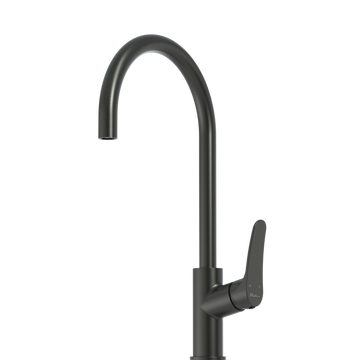 Oliveri Verona Goose Neck Mixer Gunmetal VA306505GM