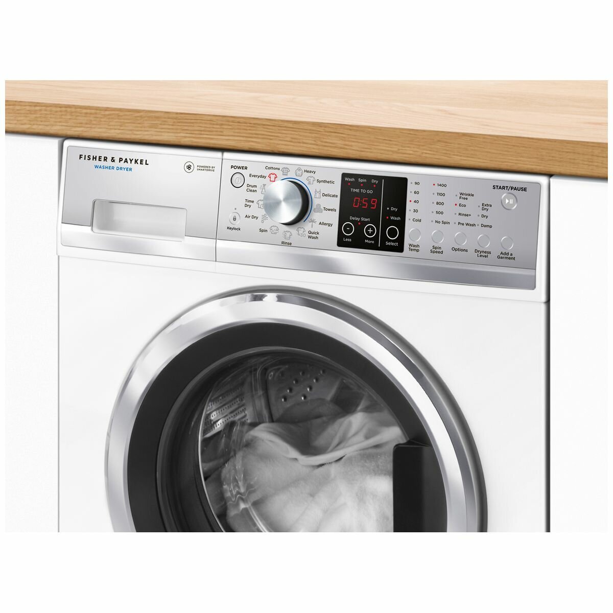 Fisher & Paykel 8.5kg/5kg Washer Dryer Combo WD8560F1