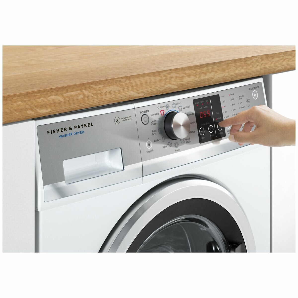 Fisher & Paykel 8.5kg/5kg Washer Dryer Combo WD8560F1