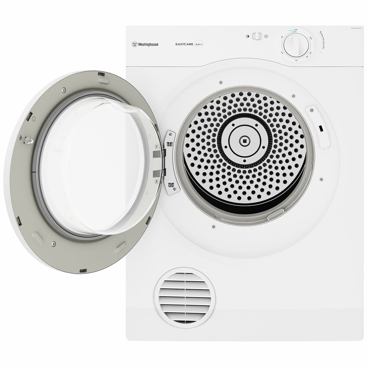 Westinghouse 4.5kg Vented Clothes Dryer WDV457H3WB