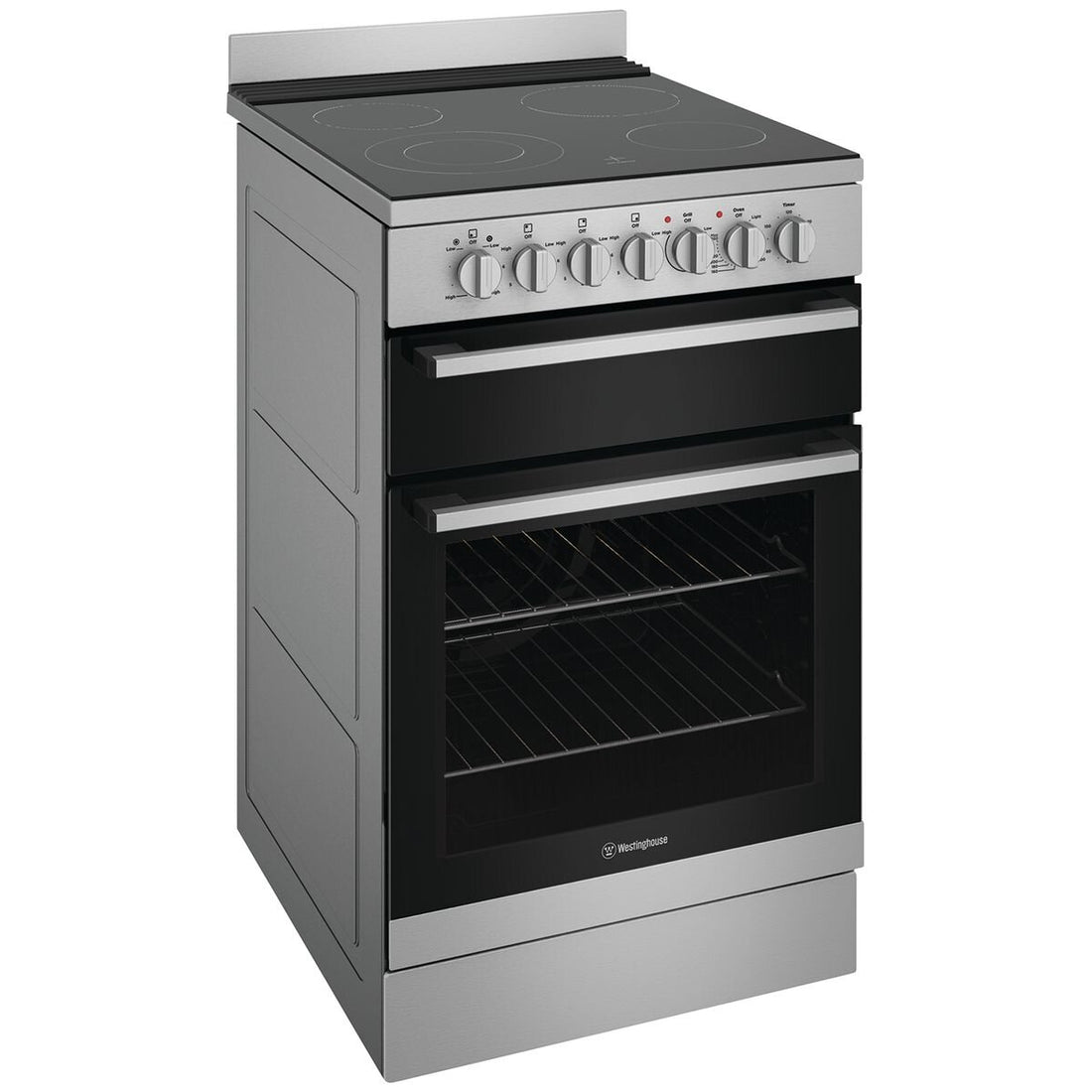 Westinghouse 54cm Electric Freestanding Oven Stainless Steel WFE542SCB