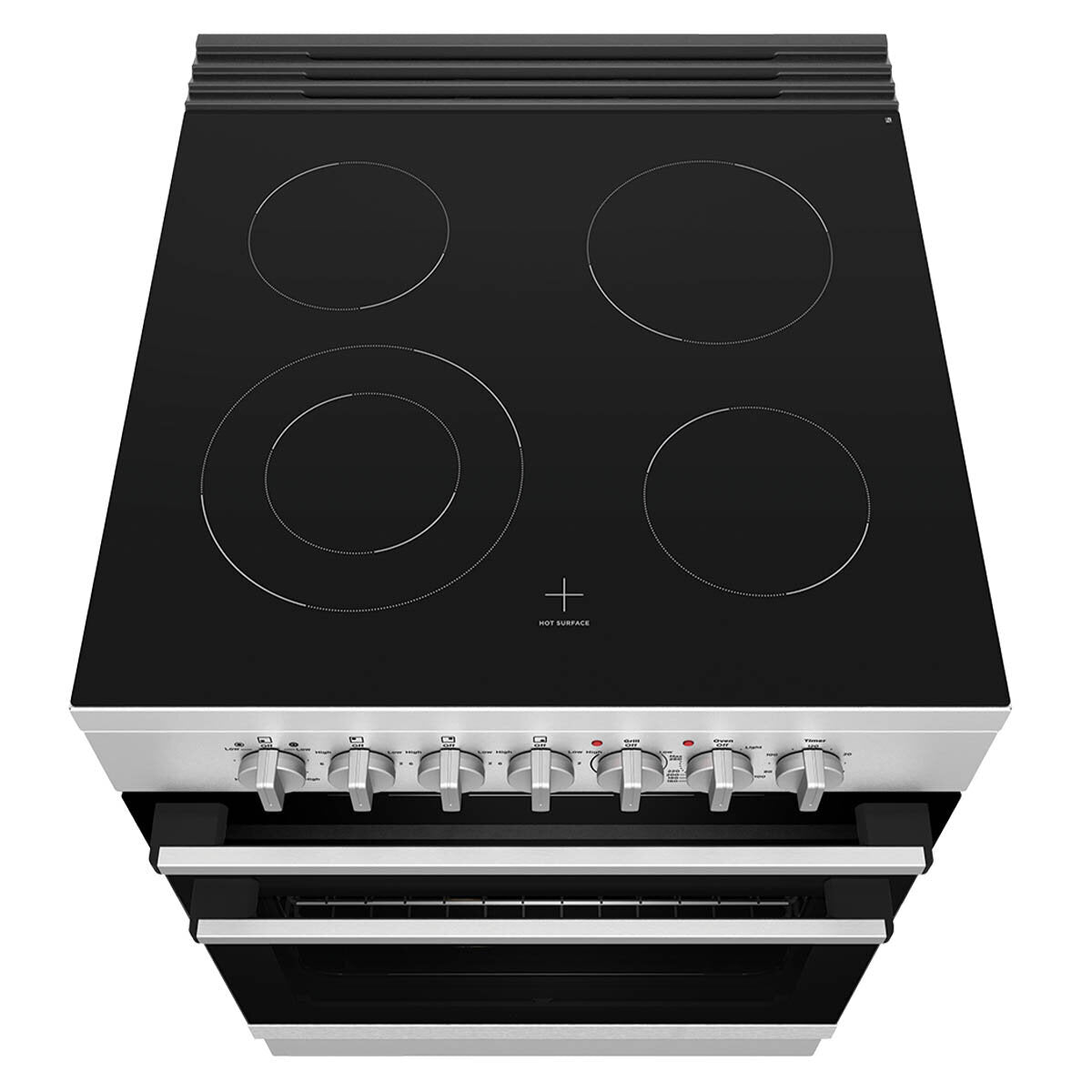 Westinghouse 60cm Freestanding Fan Forced Electric Oven/Stove WFE642SCB