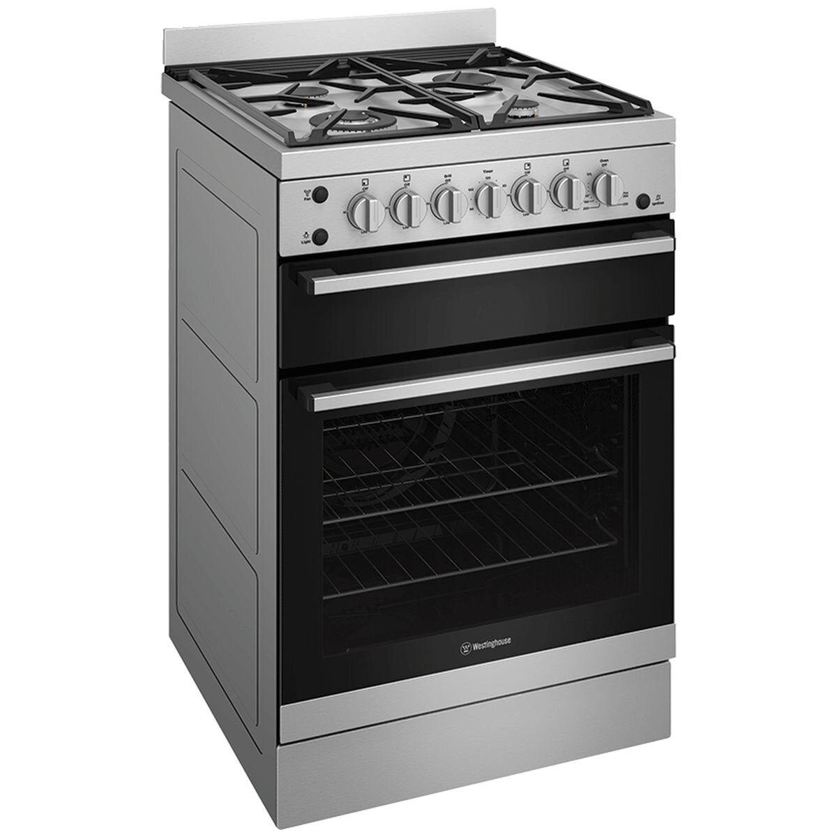 Westinghouse 60cm All Gas Freestanding Stove/Oven Stainless Steel WFG612SCH