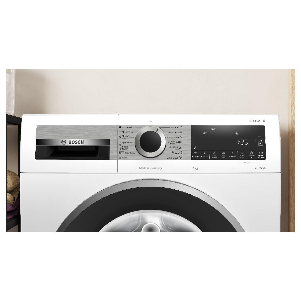 Bosch Series 8 9kg Front Load Washing Machine with i-DOS WGG244A0AU