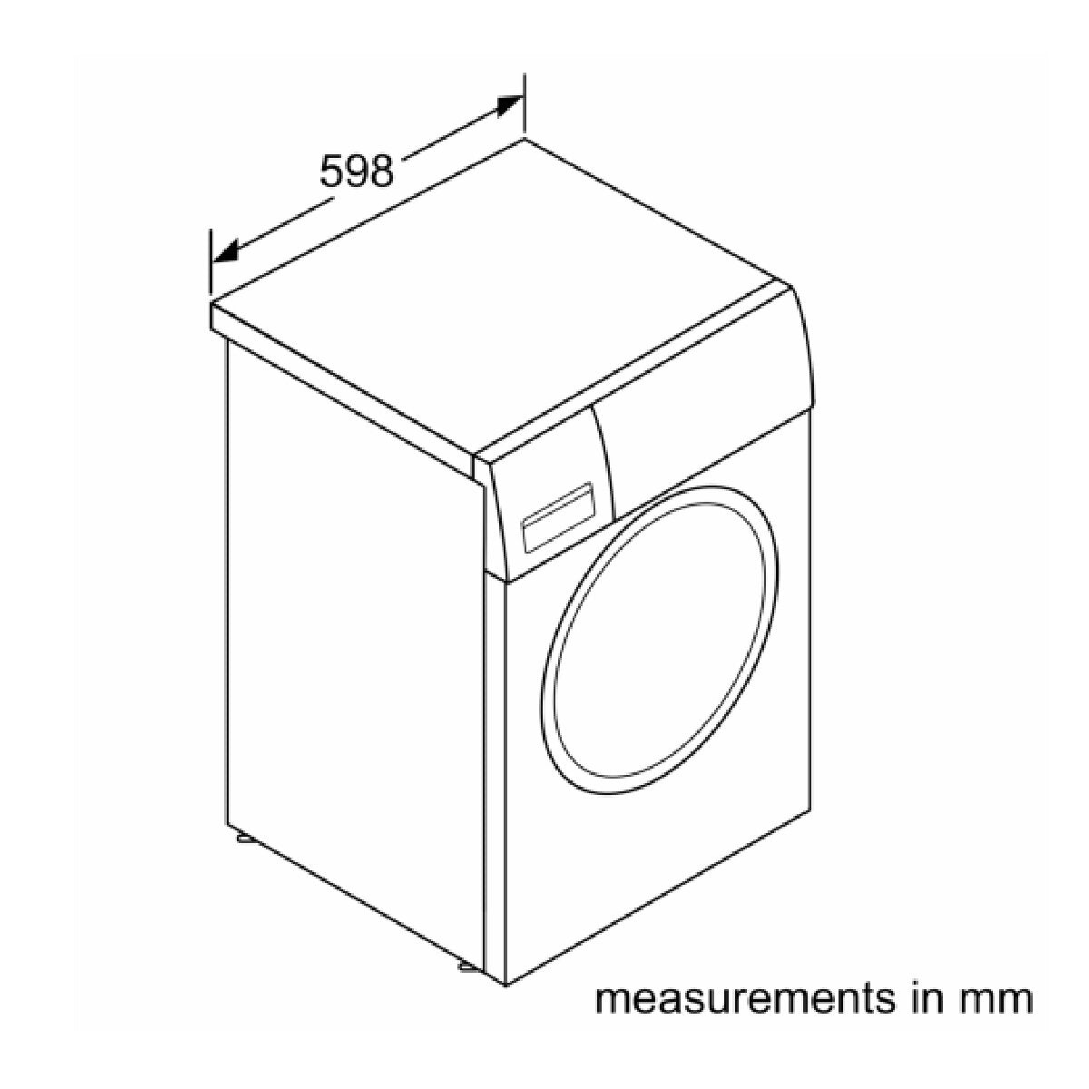 Bosch Series 8 9kg Front Load Washing Machine with i-DOS WGG244A0AU
