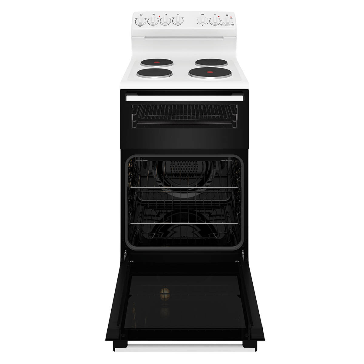 Westinghouse 54cm Freestanding Fan Forced Electric Oven/Stove WLE532WC
