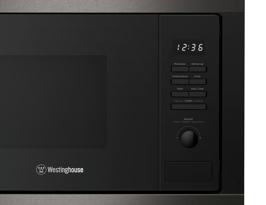 Westinghouse 25l Built-In 900w Dark Stainless Steel Microwave WMB2522DSC