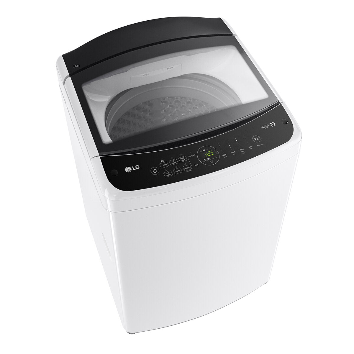 LG Series 3 9kg Top Load Washing Machine White WTL3-09W