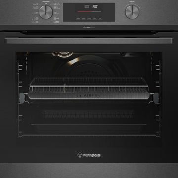 Westinghouse 60cm Multi-Function Pyrolytic Oven with AirFry Dark Stainless Steel WVEP6716DD