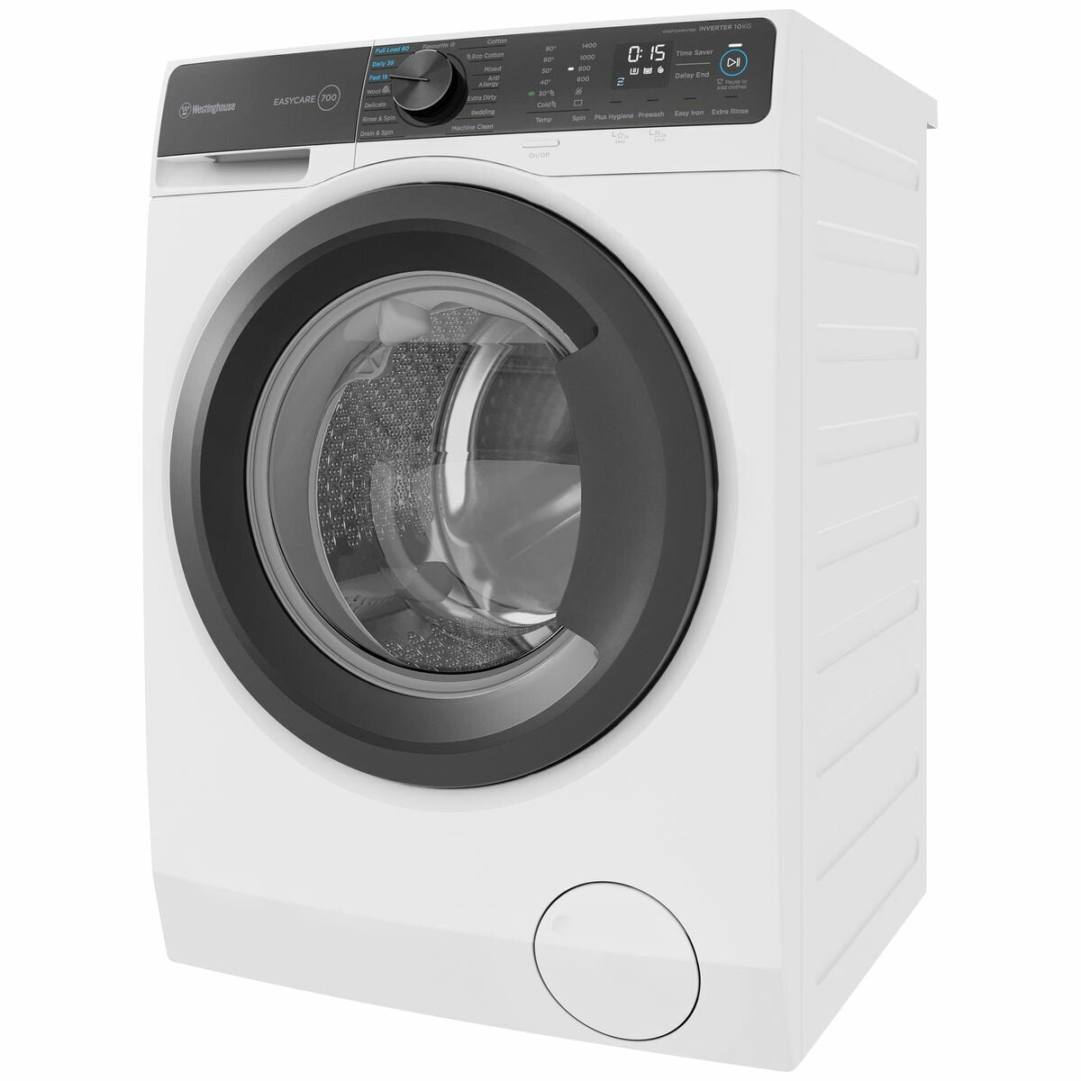 Westinghouse 10kg Front Load Washing Machine WWF1044M7WA