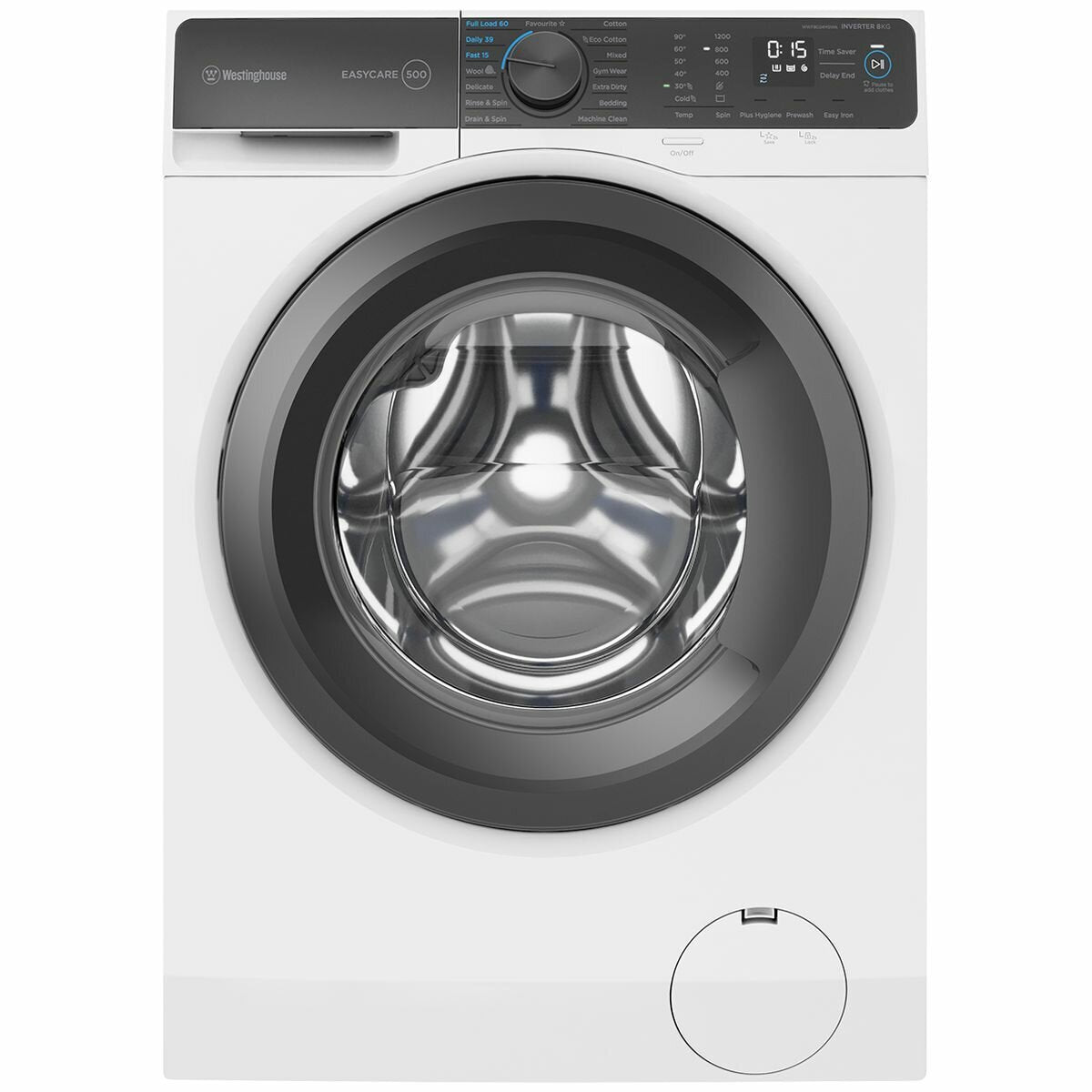 Westinghouse 8kg Front Load Washing Machine WWF8024M5WA