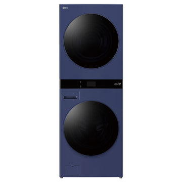 LG 19kg WashTower™ All-In-One Stacked Washer & Dryer Navy Blue WWT-1910BLU