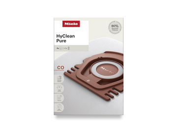Miele HyClean Pure CO Vacuum Cleaner Bags (4 Pack) 12557080