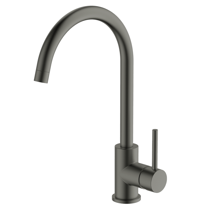 Gareth Ashton Lucia Kitchen Mixer Tap Gun Metal 3K4-GM