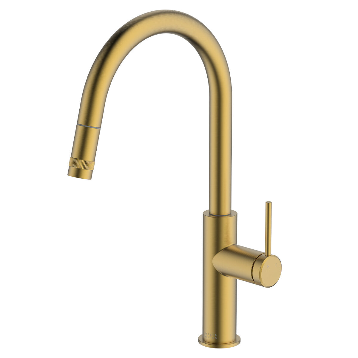 Gareth Ashton Poco Pull Out Kitchen Mixer Brushed Brass 6K1-BB