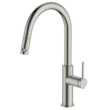 Gareth Ashton Poco Pull Out Kitchen Mixer Brushed Nickel 6K1-BN
