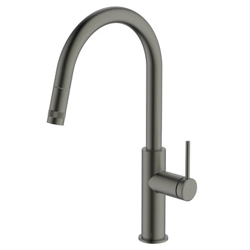 Gareth Ashton Poco Pull Out Kitchen Mixer Gun Metal 6K1-GM