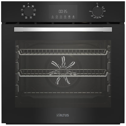 Altus 85L Multifunction Built-in Oven Black ABO6851MB