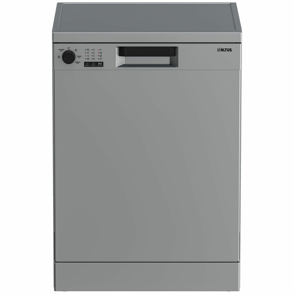 Altus 60cm Freestanding Silver Dishwasher ADF140S