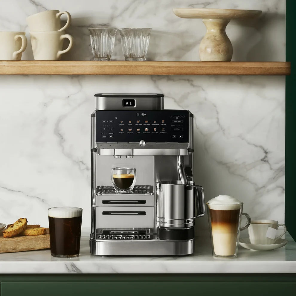 Ninja AutoBarista Pro Automatic Coffee Machine Stainless Steel AE1051