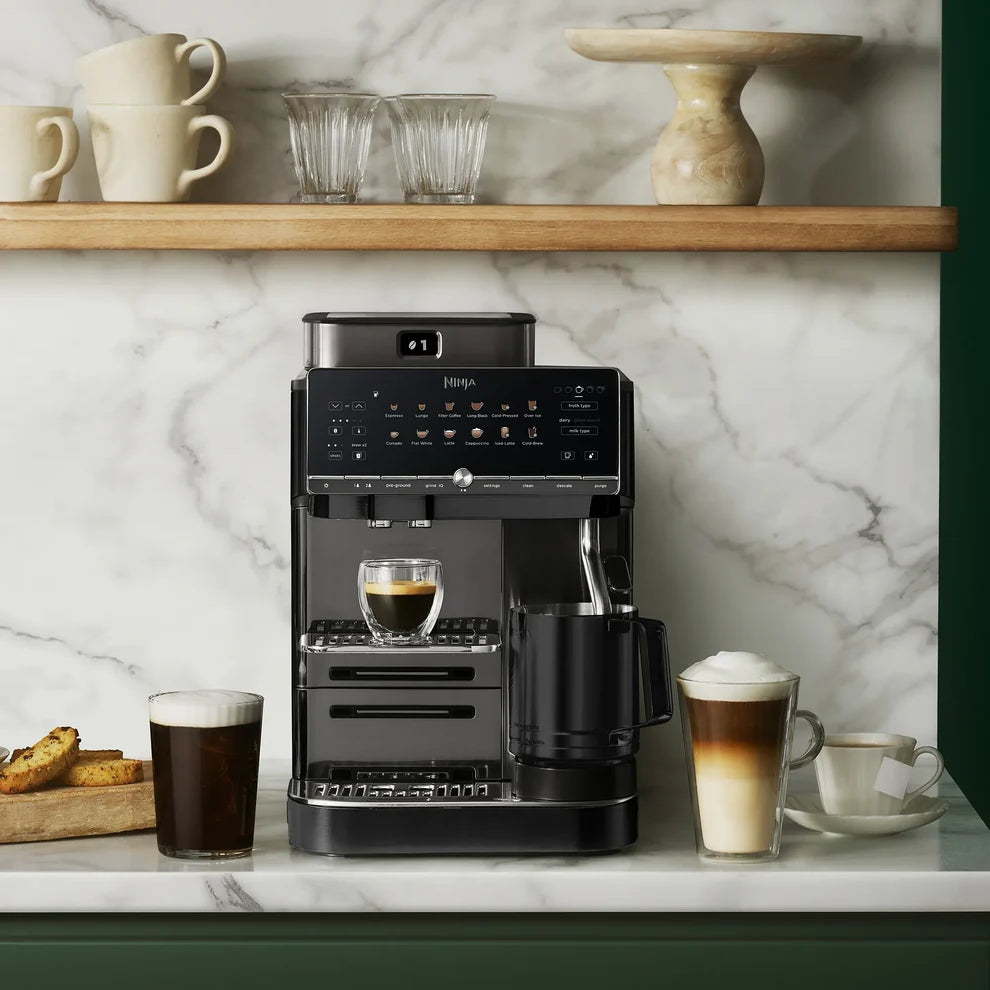 Ninja AutoBarista Pro Automatic Coffee Machine Black AE1051BK