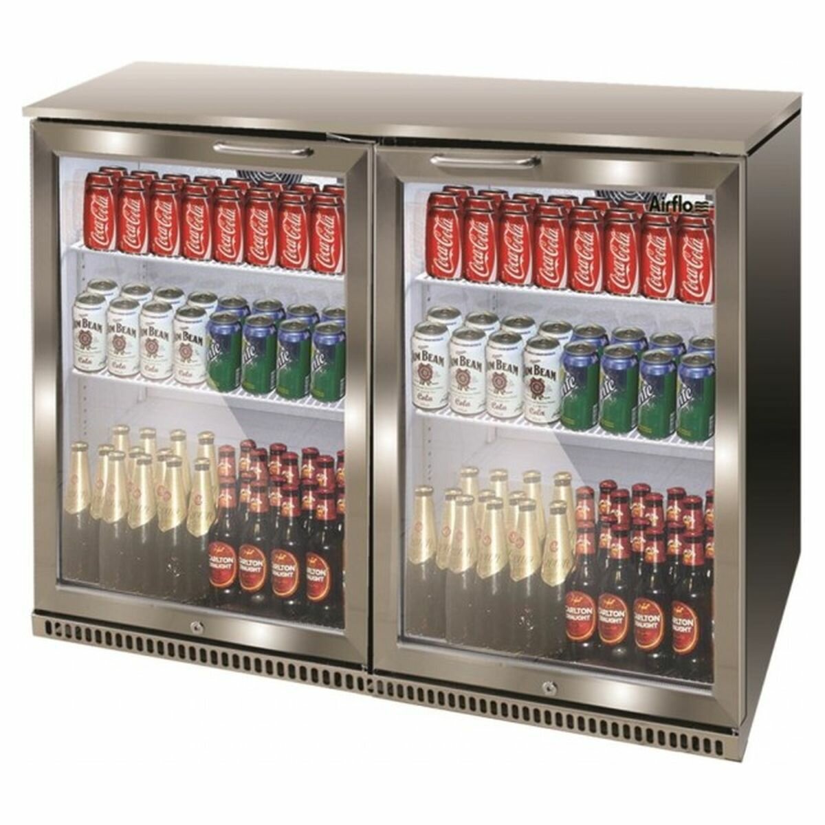 Airflo 210L Beverage Centre AFF022 stainless steel drinks fridge