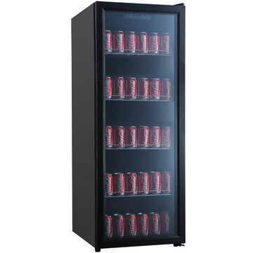 Airflo 201L Single Glass Door Beverage Fridge AFF201 (Ex-Display)