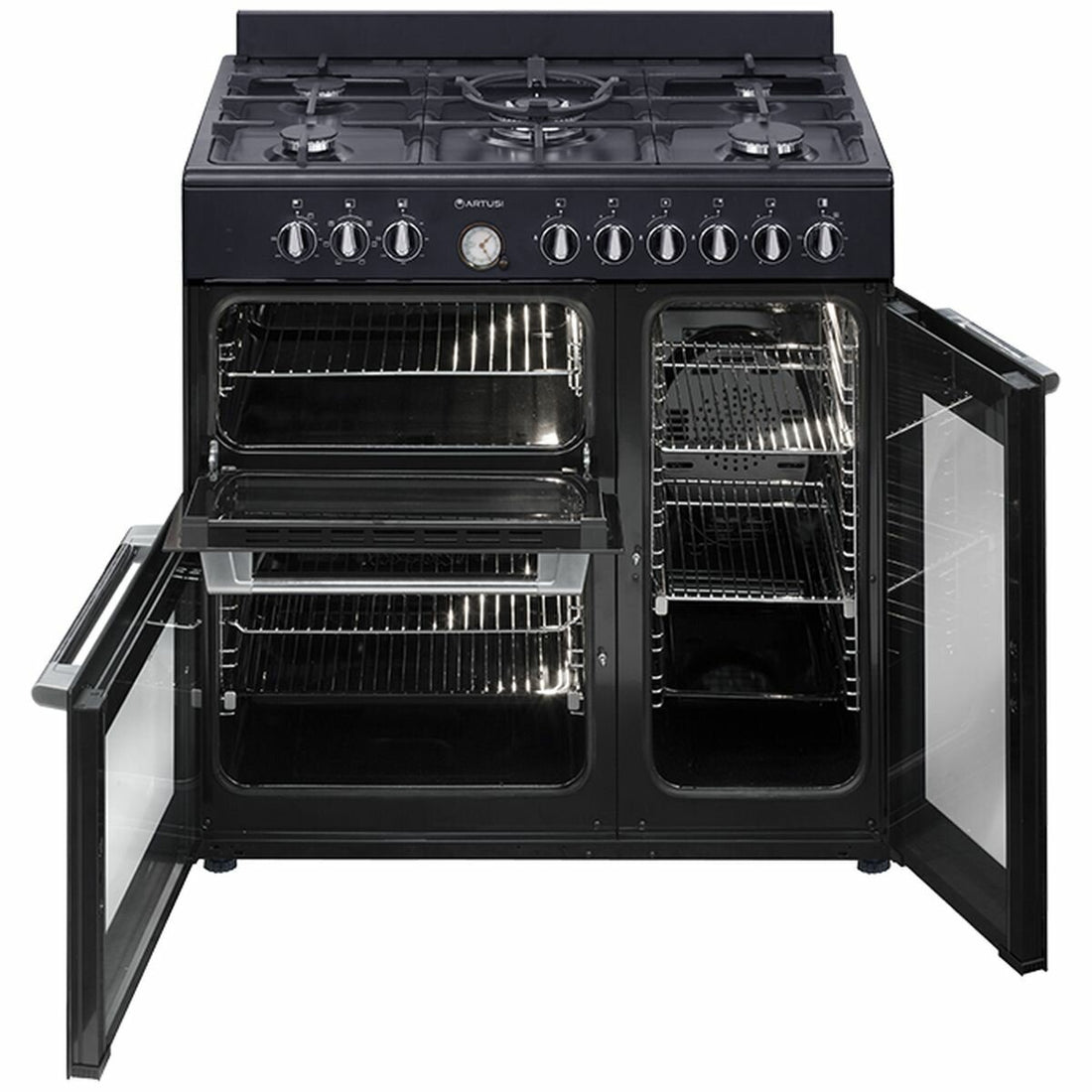 Artusi 90cm Dual Fuel Freestanding Oven/Stove AFGR935B
