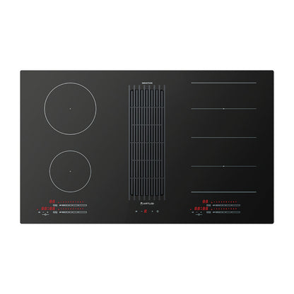 Artusi 90cm Induction Cooktop with Integrated Downdraft AID864DD