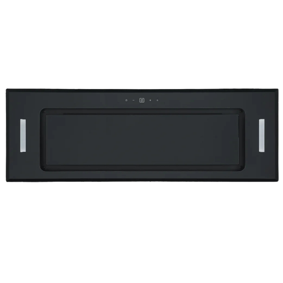 Robinhood 90cm Black Glass Undermount Rangehood RPG3CL90BK