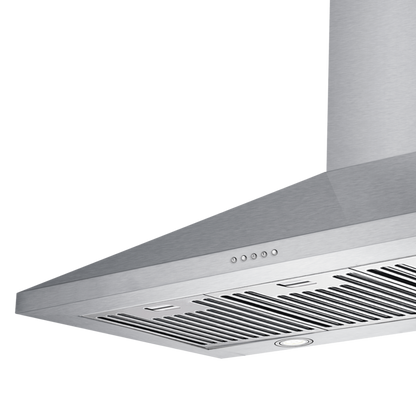 InAlto 90cm Canopy Rangehood ARC90BS