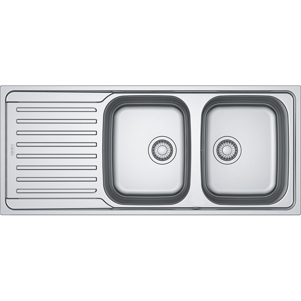 Franke Antea Double Bowl Sink With Left Hand Drainer AZX621LHD