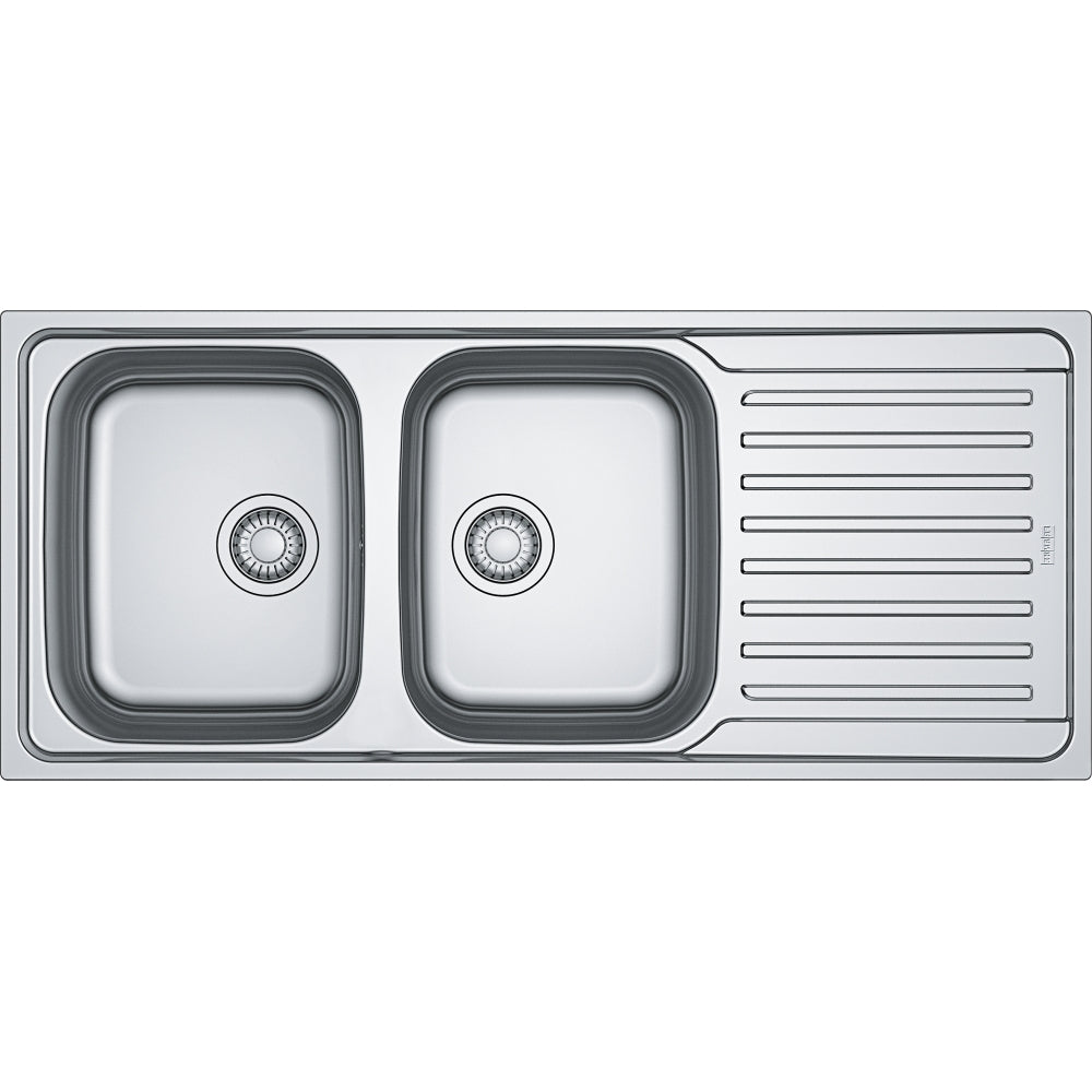 Franke Antea Double Bowl Sink With Right Hand Drainer AZX621RHD