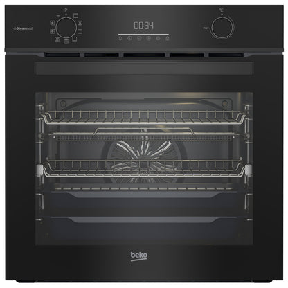 Beko 60cm Multifunction Oven with SteamAdd and Airfry BBO6851MDX