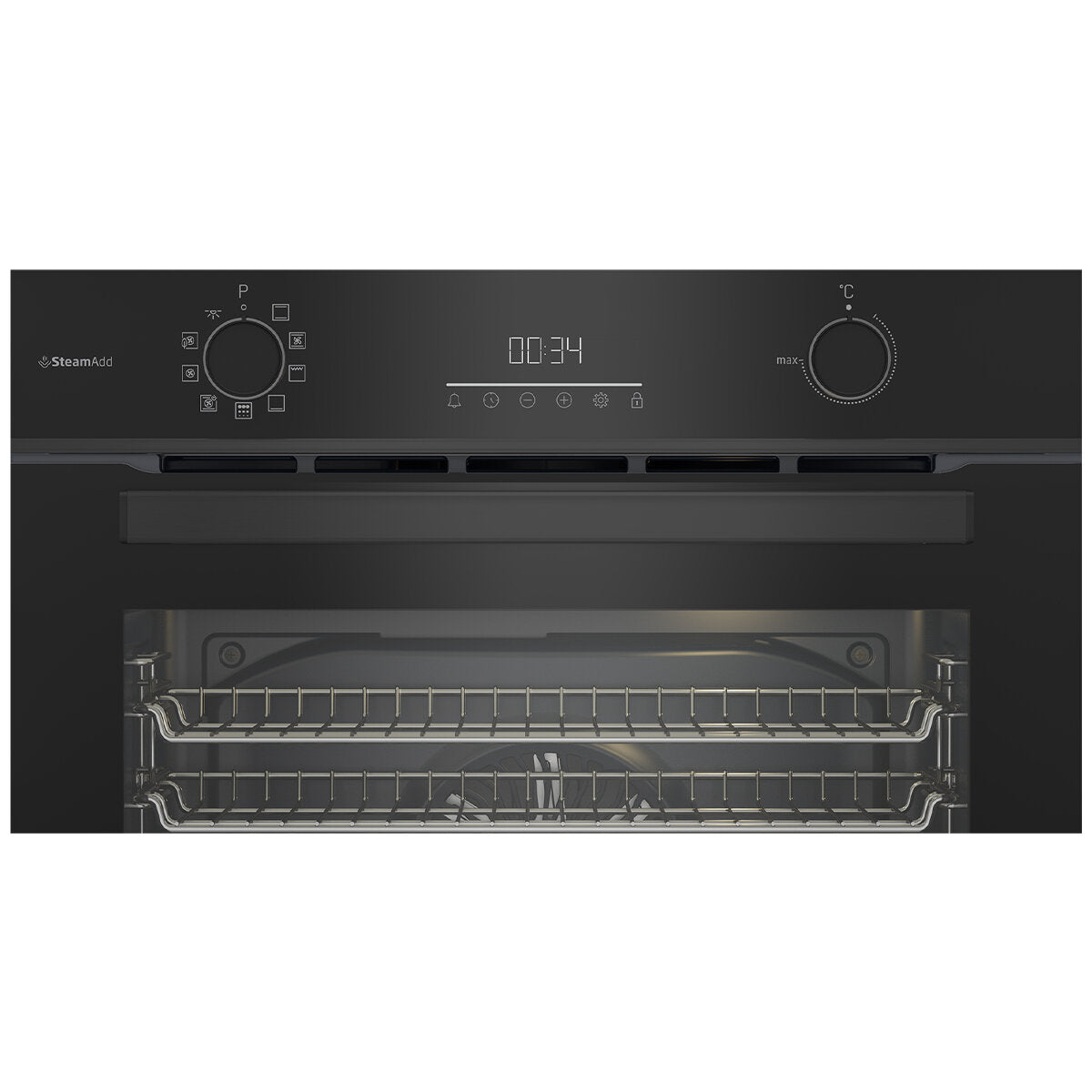 Beko 60cm Multifunction Oven with SteamAdd and Airfry BBO6851MDX