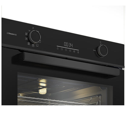 Beko 60cm Multifunction Oven with SteamAdd and Airfry BBO6851MDX