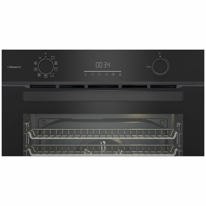 Beko 60cm Pyrolytic Multifunction Oven with SteamAdd and Airfry BBO6851PDX